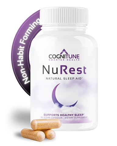 CogniTune Natural Sleep Supplement - Non Habit Forming, Non Drowsy