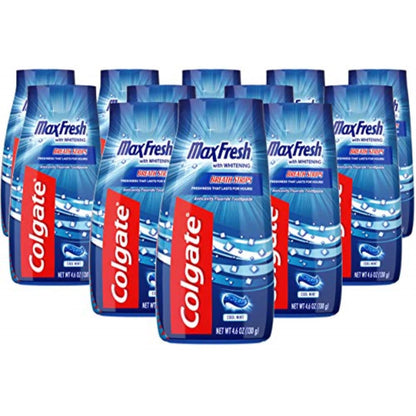 Colgate 2 in 1 Toothpaste Gel & Mouthwash, 4.6 oz - Pack of 12