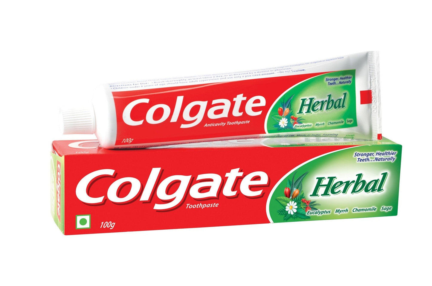 Colgate Anticavity Toothpaste Herbal - Cavity Protection with Herbal Blend