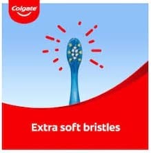 Colgate Bluey Toothbrush for Kids 2-5 | Extra Soft Bristles | Suction Cup | Pack of 6