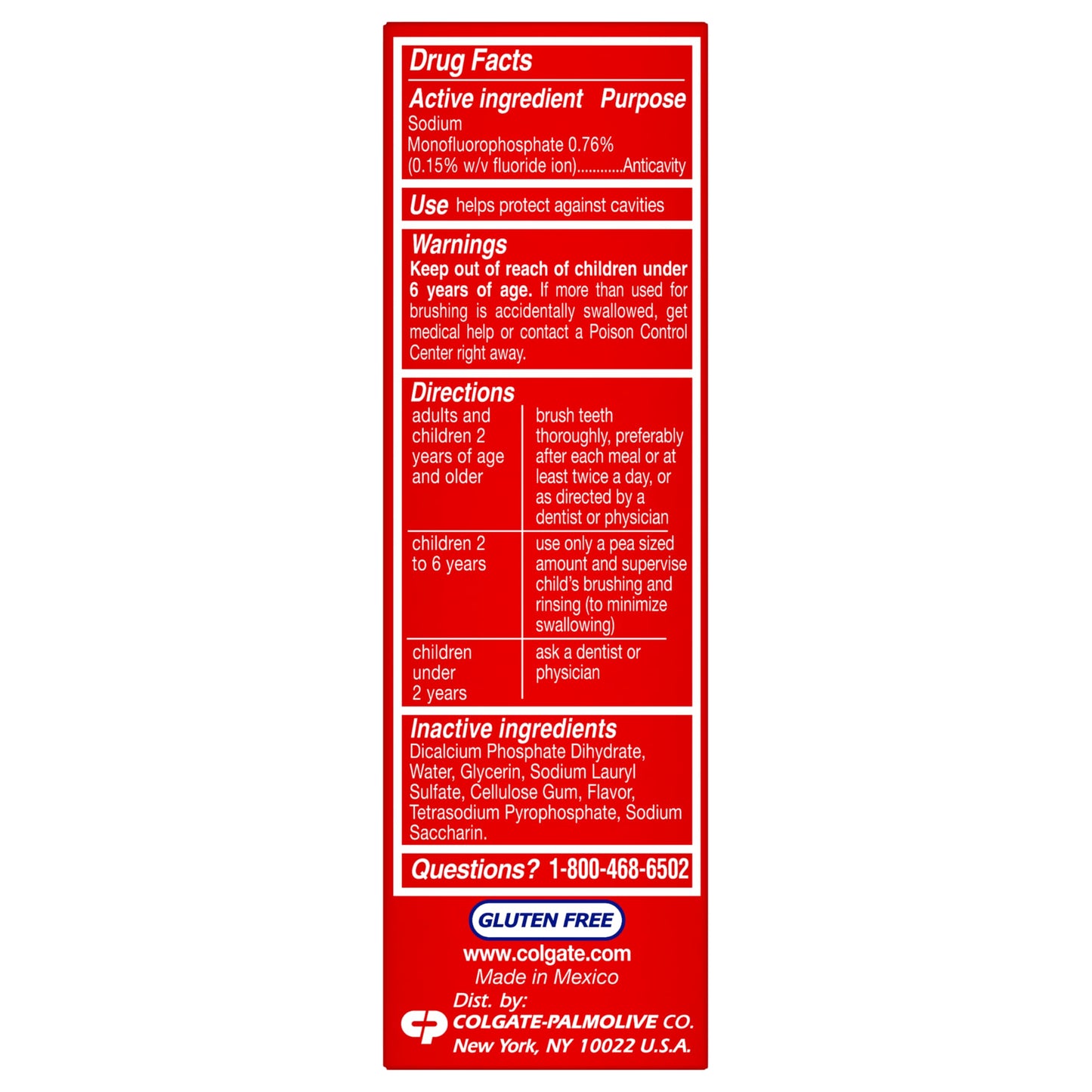 Colgate Cavity Protection Toothpaste with Fluoride – 24 Pack, Minty Regular Flavor, 1 oz Tubes