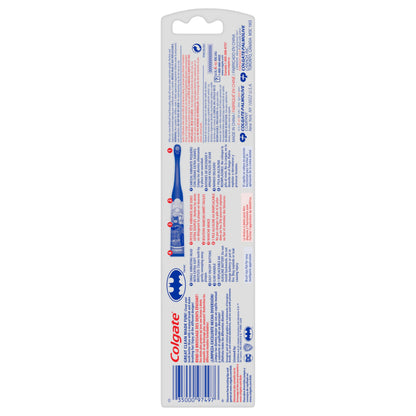 Colgate Kids Batman Battery-Powered Toothbrush - Extra Soft for Ages 3+