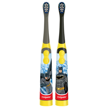 Colgate Kids Batman Battery-Powered Toothbrush - Extra Soft for Ages 3+