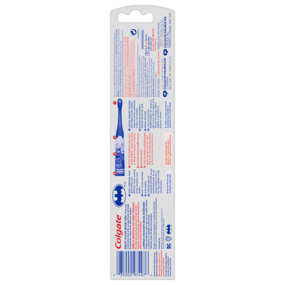 Colgate Kids Batman Battery-Powered Toothbrush - Extra Soft for Ages 3+