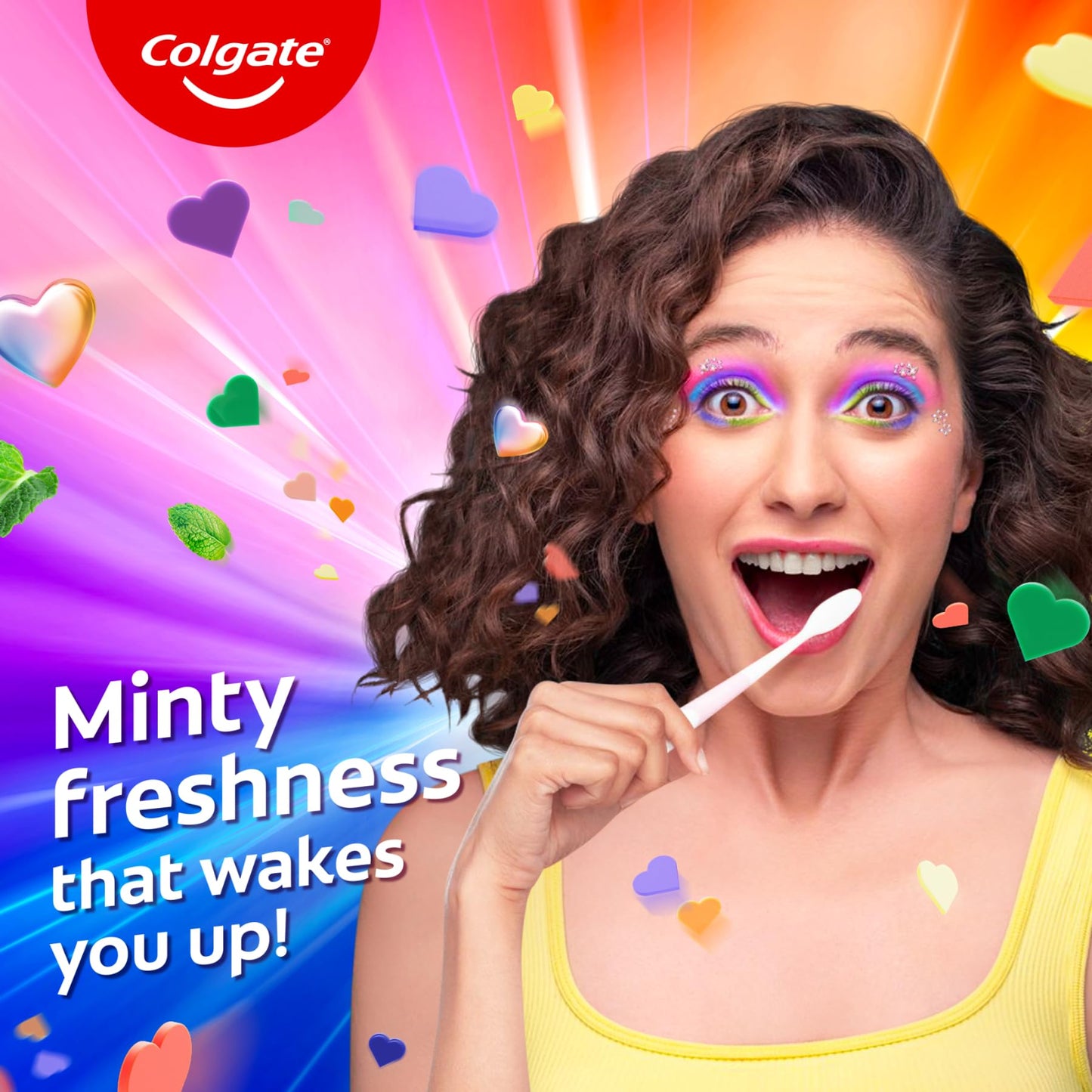 Colgate MaxFresh Rainbow Fresh Gel Toothpaste – Ultrafreeze, Vegan & Gluten-Free 100g
