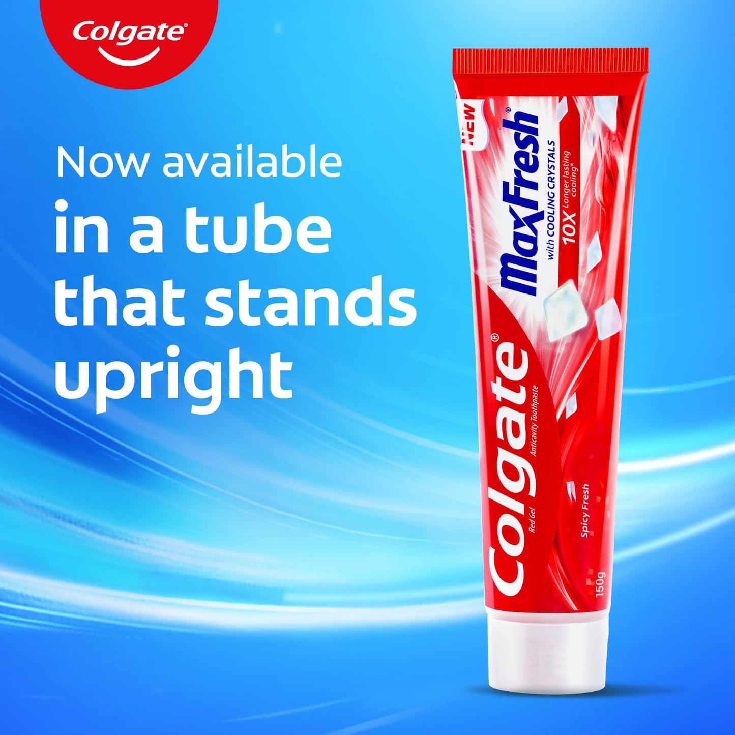 Colgate MaxFresh Red Gel Toothpaste 2x150g Combo Pack – Spicy Fresh