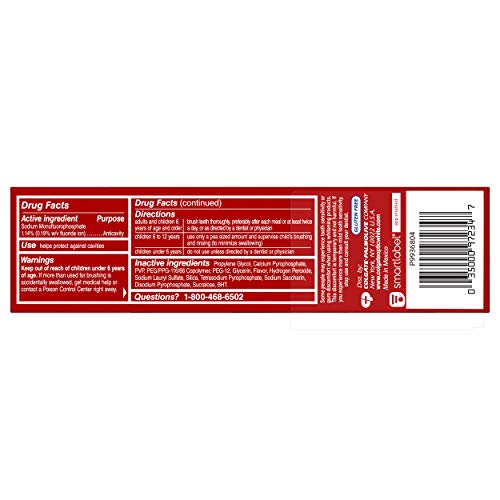 Colgate Optic White Advanced Vibrant Clean Toothpaste – 3.2 oz, 3-Pack