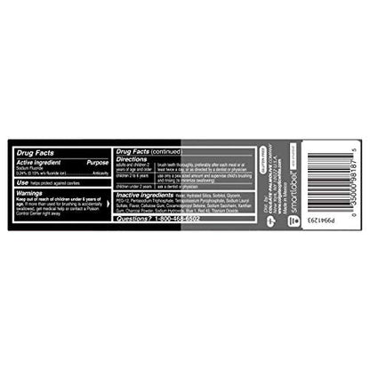 Colgate Optic White Charcoal Toothpaste, 3 Pack, Cool Mint - Enamel-Safe