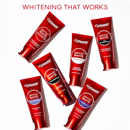 Colgate Optic White Renewal 3-Pack Toothpaste – Whitening, 3.0 oz