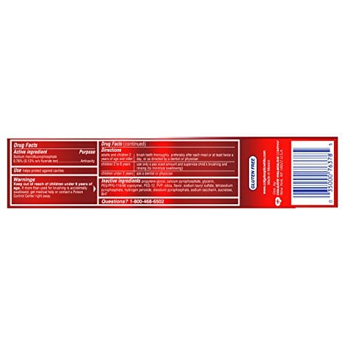 Colgate Optic White Whitening Toothpaste Sparkling Mint – 5 oz, 2 Pack