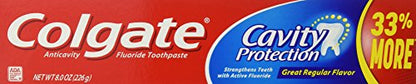 Colgate-Palmolive CDC SPR 8.0Z 3 Count – Cavity Protection Toothpaste