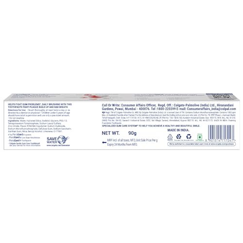Colgate Gum Protection PerioGard Toothpaste 90grm/3.2oz – Helps Fight Plaque & Keep Gums Healthy