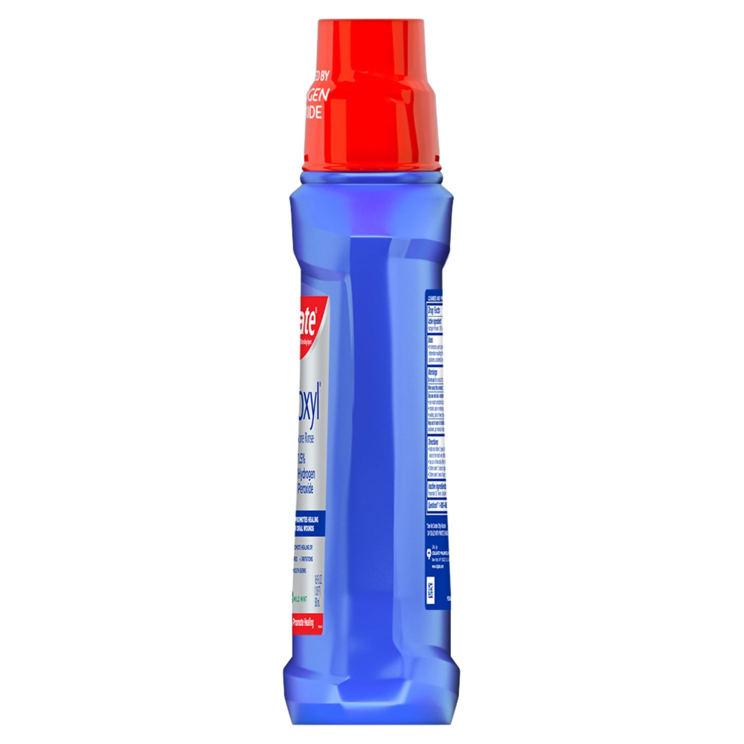 Colgate Peroxyl Antiseptic Mouthwash 1.5% Hydrogen Peroxide – 500ml (16.9 fl oz) Mild Mint