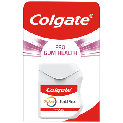 Colgate Pro Gum Health Interdental Floss 25m – Waxed, Reduces Plaque & Improves Gum Health