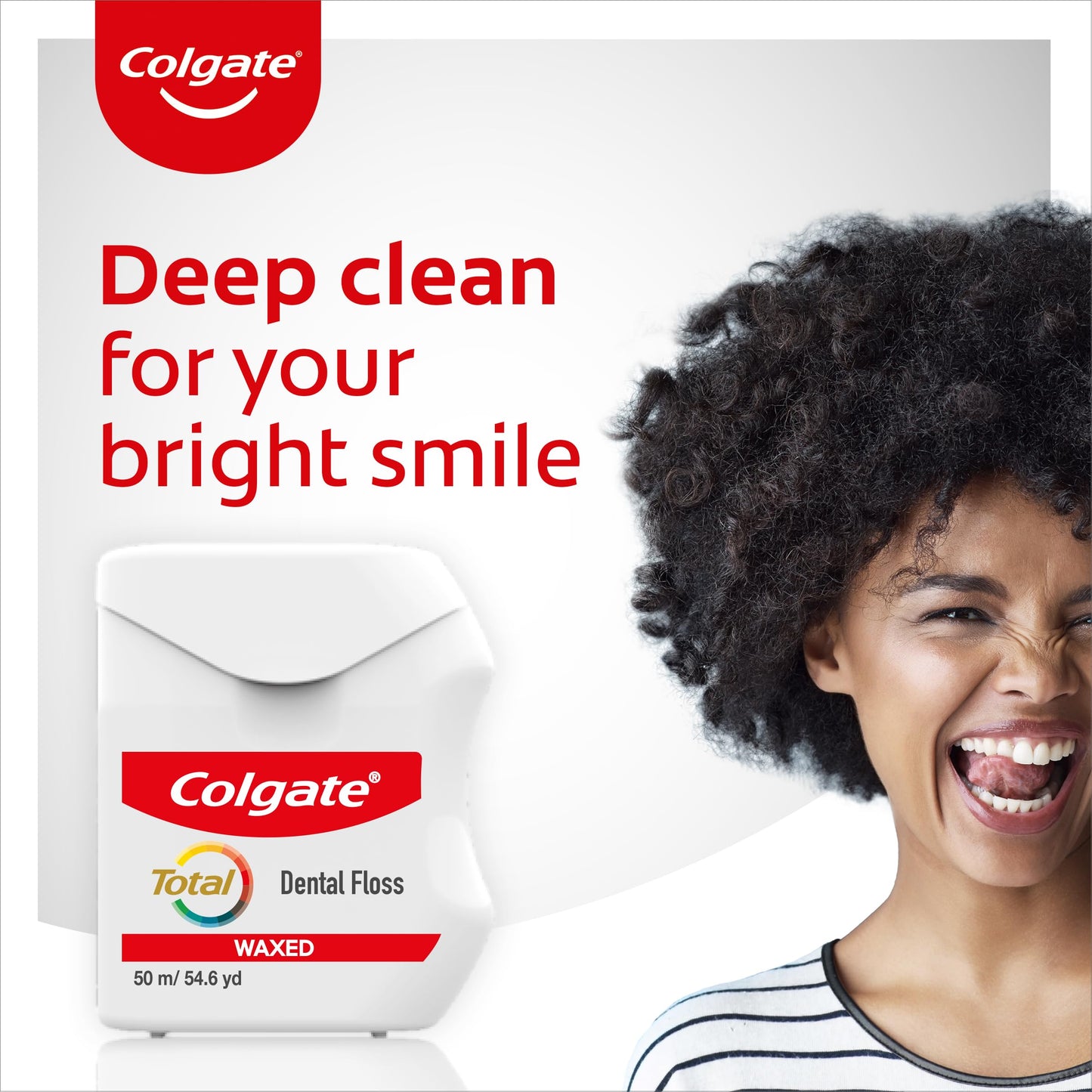Colgate Pro Gum Health Interdental Floss 25m – Waxed, Reduces Plaque & Improves Gum Health