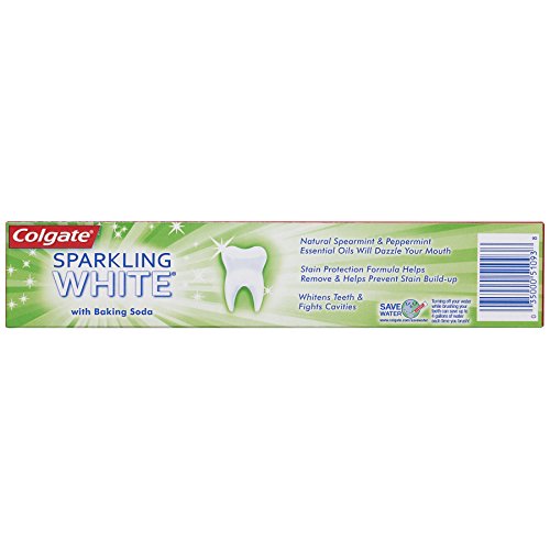 Colgate Sparkling White Mint Toothpaste - 6 oz (6 Pack)
