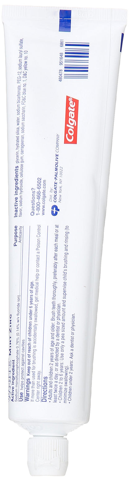 Colgate Sparkling White Mint Toothpaste - 6 oz (6 Pack)