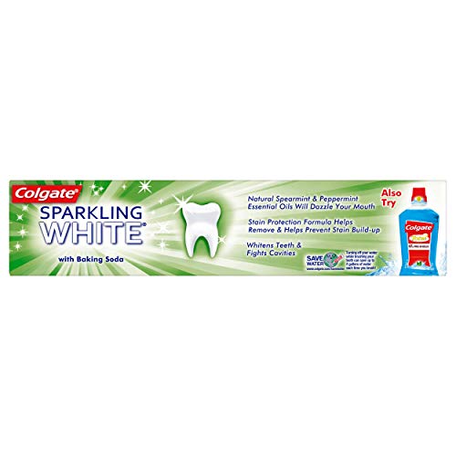 Colgate Sparkling White Whitening Toothpaste, Mint - 8 oz