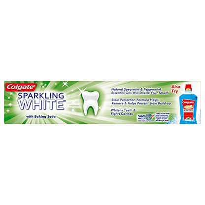 Colgate Sparkling White Whitening Toothpaste, Mint - 8 oz