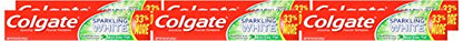 Colgate Sparkling White Whitening Toothpaste, Mint - 8 oz (6 Pack)