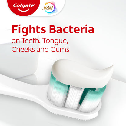 Colgate Total Active Prevention Clean Mint Toothpaste - 4 Pack, 5.1 oz | Anticavity Fluoride
