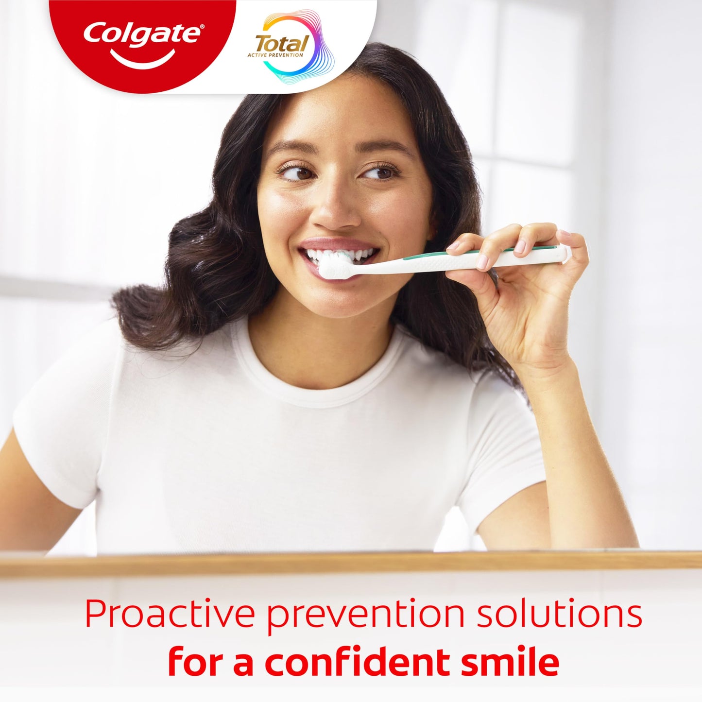 Colgate Total Active Prevention Clean Mint Toothpaste - 4 Pack, 5.1 oz | Anticavity Fluoride