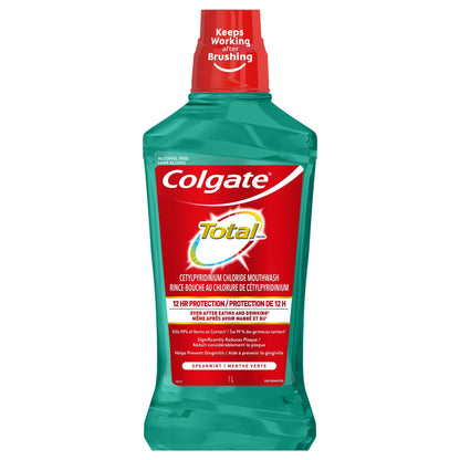 Colgate Total Advanced Pro-Shield Mouthwash – Spearmint, 33.8 oz