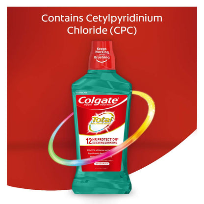 Colgate Total Advanced Pro-Shield Mouthwash – Spearmint, 33.8 oz