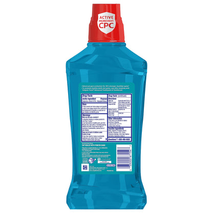 Colgate Total Gum Health Alcohol Free Mouthwash 1L – 6 Pack | ADA-Approved Mint