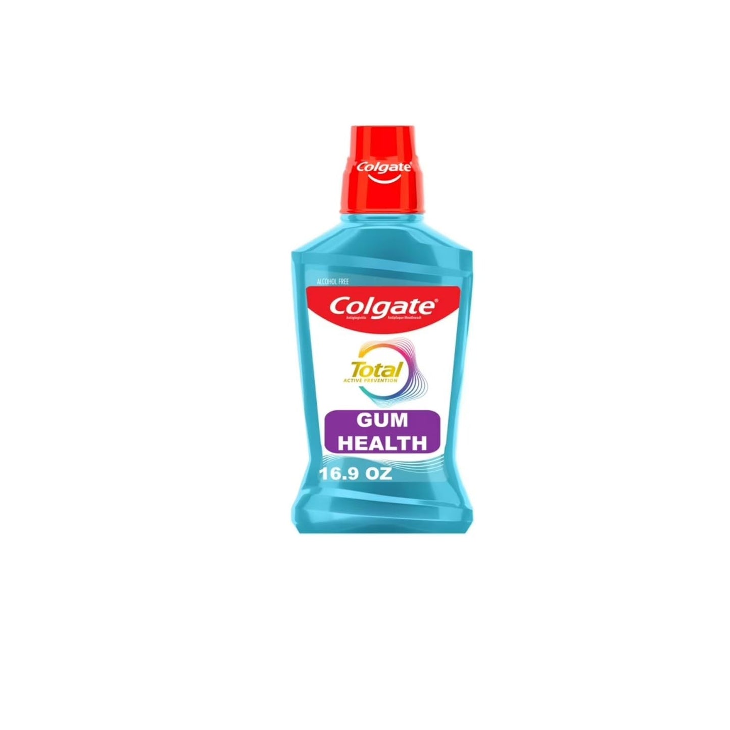 Colgate Total Gum Health Mouthwash – Clean Mint, 500mL (Pack of 6)