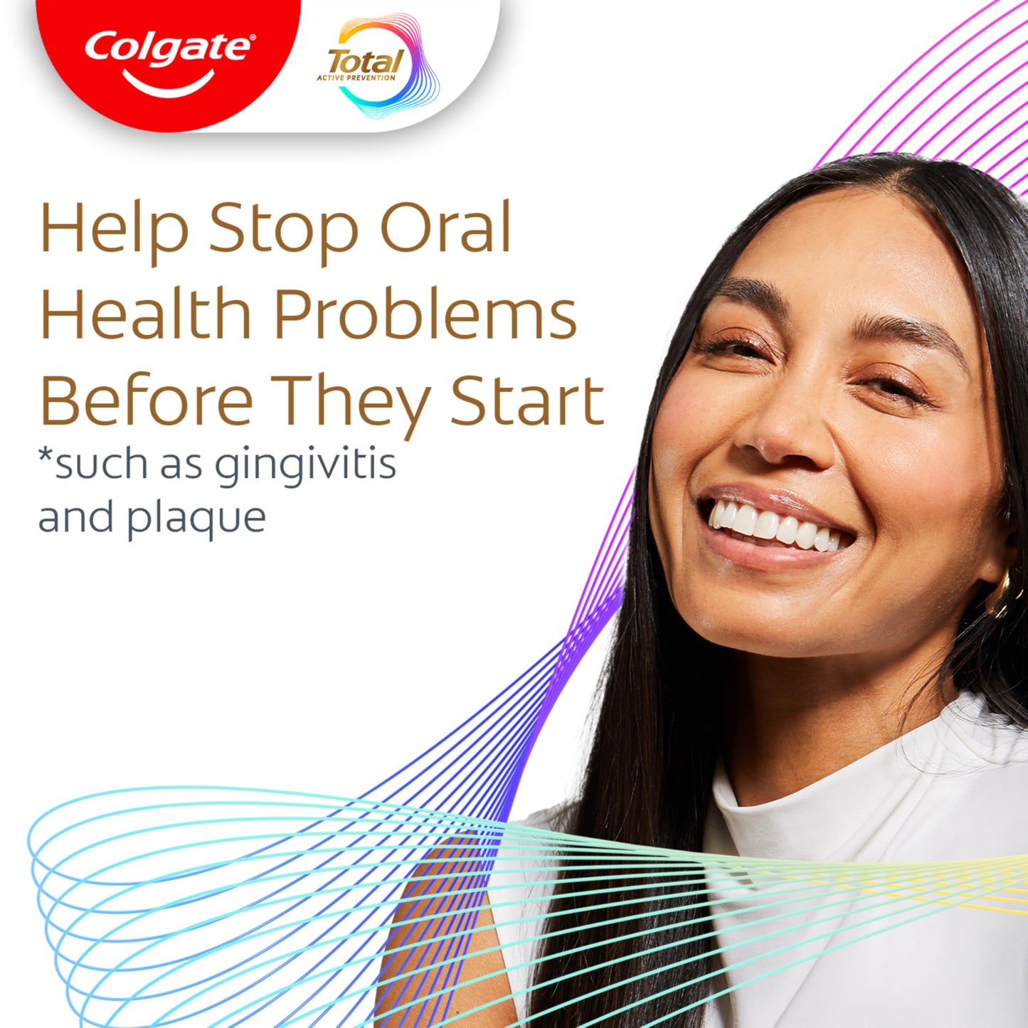 Colgate Total Alcohol Free Mouthwash – Peppermint, 1.0 L | No Alcohol, Gingivitis & Plaque Protection