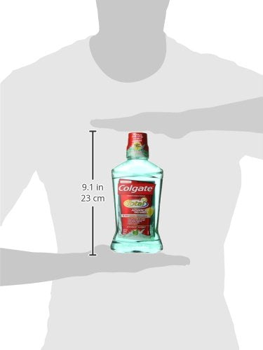 Colgate Total Pro-Shield Alcohol-Free Mouthwash, Spearmint - 500 mL (16.9 fl oz)