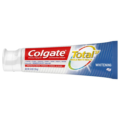 Colgate Total Whitening Toothpaste 4.8 oz (3 Pack) - Whole Mouth Health