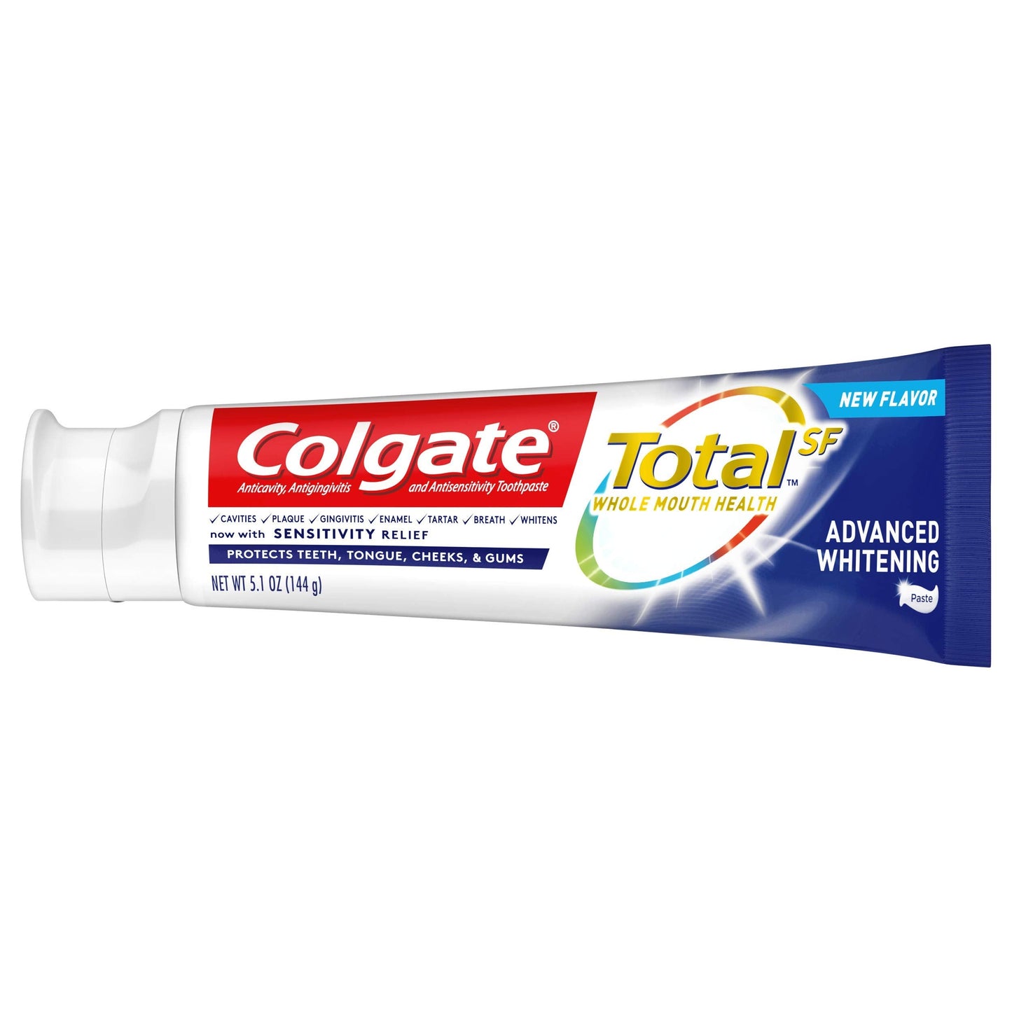 Colgate Total Whitening Toothpaste – Advanced Whitening (5.1 oz)