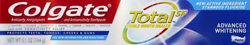 Colgate Total Whitening Toothpaste – Advanced Whitening (5.1 oz)
