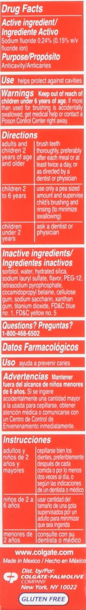 Colgate Travel Size Toothpaste 2.5 oz – Triple Action 8-Pack