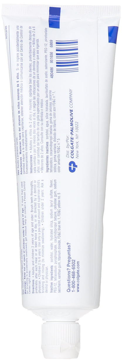 Colgate Triple Action Toothpaste Mint - 4 oz Pack of 6 | Deep Clean