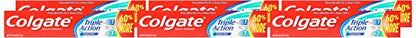 Colgate Triple Action Toothpaste Mint - 4 oz Pack of 6 | Deep Clean