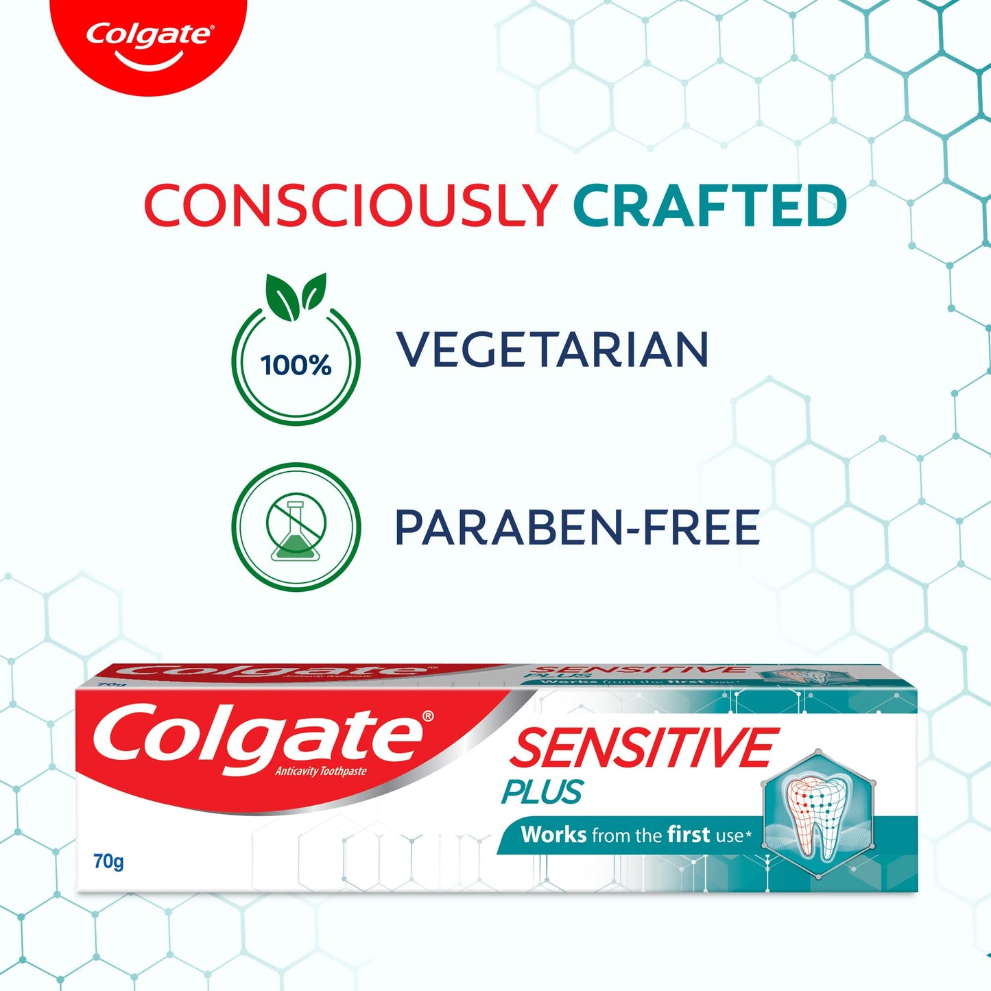 Colgate Toothpaste Sensitive Plus - 70g (Sensitivity)
