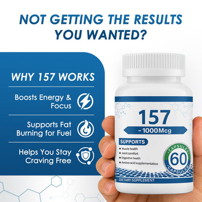 Collagen Peptide Capsules 157 – 1000mg Amino Acids Supplement for Muscles & Gut