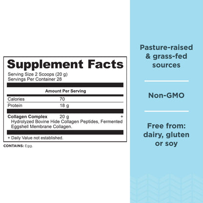 Ancient Nutrition Collagen Peptides Powder – Unflavored, 28 Servings, 20g/Serving