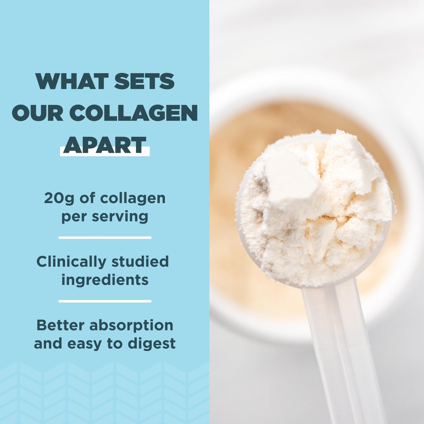 Ancient Nutrition Collagen Peptides Powder – Unflavored, 28 Servings, 20g/Serving