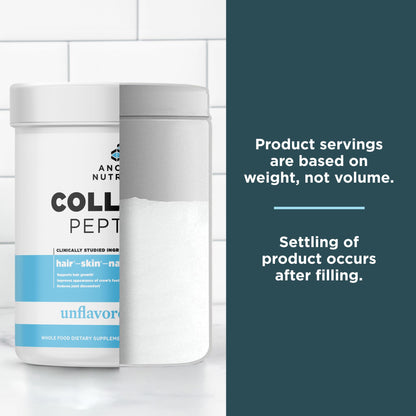 Ancient Nutrition Collagen Peptides Powder – Unflavored, 28 Servings, 20g/Serving
