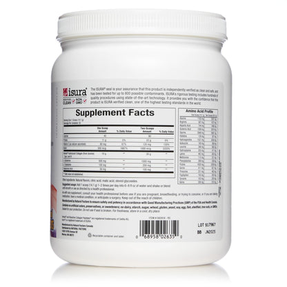 Natural Factors Total Body Collagen – Bioactive Collagen for Hair, Skin & Nails | 500 g