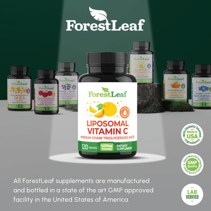 ForestLeaf Liposomal Vitamin C 1000mg Capsules | High-Dose Liposomal Vitamin C