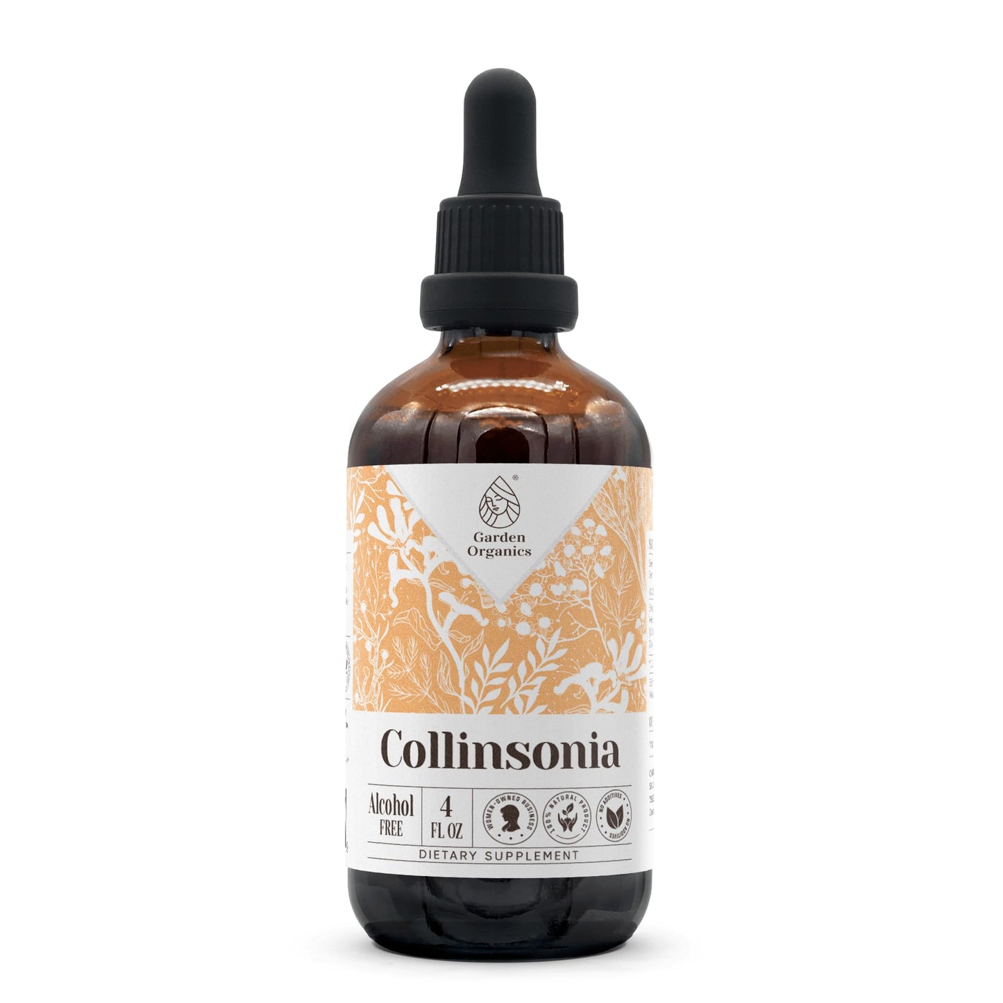 Collinsonia Alcohol-Free Natural Tincture Extract – Immune Support, 4 fl oz