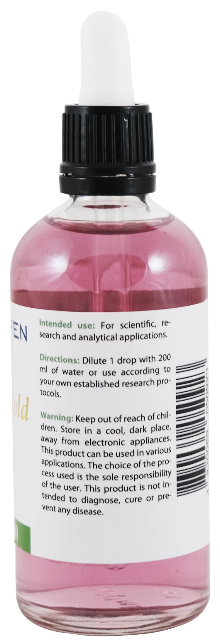 Colloidal Gold 10 ppm – 100 ml (3.4 fl oz) | Heiltropfen®