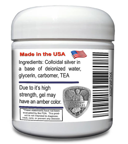 Colloidal Silver Gel - 4 oz | Premium Skincare with 99.99% Pure Silver