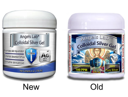 Colloidal Silver Gel - 4 oz | Premium Skincare with 99.99% Pure Silver