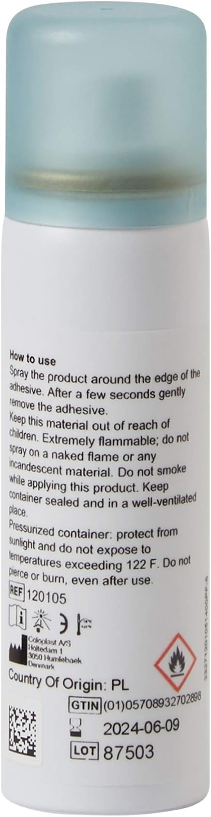Coloplast Brava Adhesive Remover 50 mL (120105) – 1 Ct | Silicone-Based, Sting-Free, Alcohol-Free